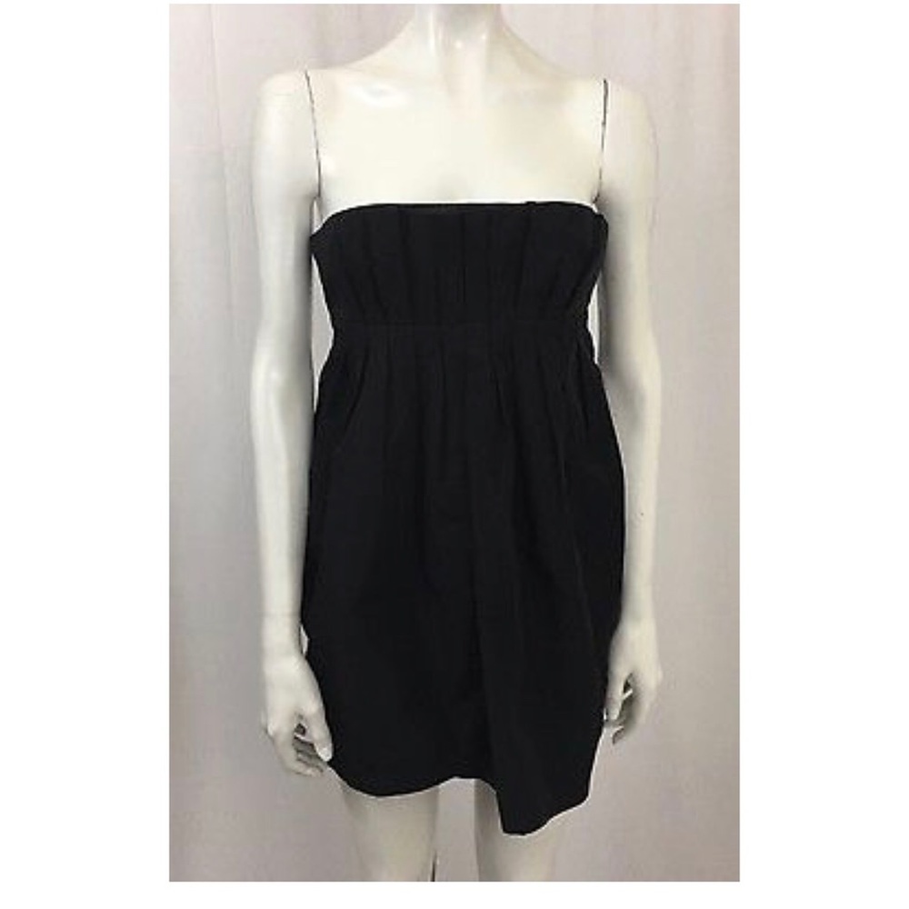 Bcbgeneration Pleated Bodice Strapless Mini Dress - image 1